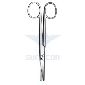 Tijeras Mayo de 17 cm / 6-3/4 Pulgadas, Tijeras Quirúrgicas Curvas/No Afiladas de Acero Inoxidable, Instrumento Médico de Operación - Product Image 4