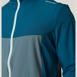 Custom Men's Summer Clothing Two-Piece Zipper Track Suit Polyester Windbreaker Jogger and <b>Jacket</b> Set <b>Short</b> <b>Jacket</b> <b>Short</b> Set - Product Image 3