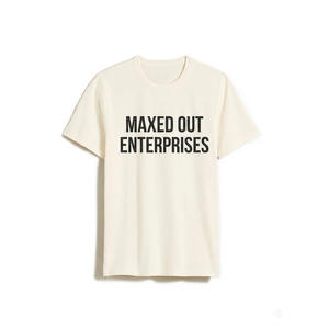 Camiseta de Hombre de Peso Pesado, Estampado Gráfico Personalizado, Manga Corta, Corte Ajustado, Informal, Verano, Algodón, Alta Densidad, OEM, ODM, Marca Privada - Product Image 3