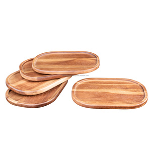New Design Oval Serving Platter With Premium and Natural Finished Used for Serving Sushi and Dessert Decorative Serving <b>Tray</b> - Product Image 1