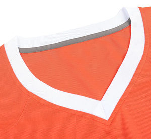 Camiseta de Fútbol para Adultos, Malla de Poliéster, Logotipo Personalizado Bordado, Secado Rápido, Alto Rendimiento, Fabricante y Proveedor - Product Image 4