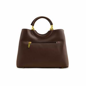 P36370กระเป๋าถือผู้หญิงสีน้ำตาลทางการ - Product Image 2