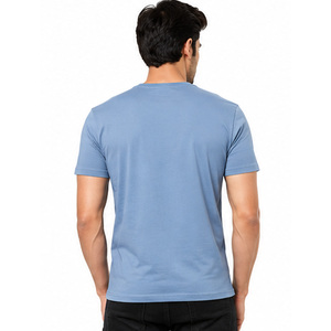 T-shirts en coton pour hommes de qualité supérieure, tissu doux, respirant et confortable, impression personnalisée, manches courtes, fabricant de vêtements OEM et ODM - Product Image 2
