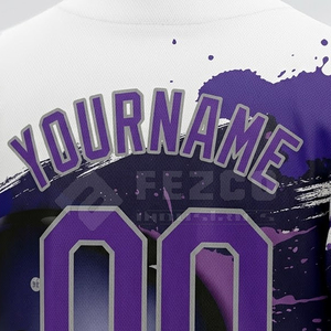 Maillot de baseball respirant en mesh personnalisé pour équipe, coutures de qualité supérieure, pour entraînement et matchs. - Product Image 5