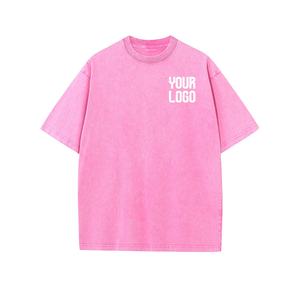 Custom Unisex Cotton Washed T <b>Shirt</b> Harajuku Retro Jersey Breathable Lightweight Quick Dry Printed <b>Y2K</b> T <b>Shirt</b> For Men - Product Image 6