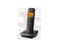 Téléphone DECT sans fil portable Maxcomm MT-1007 TAM avec fréquence 1,8 GHz pour hôtel, bureau, usage domestique