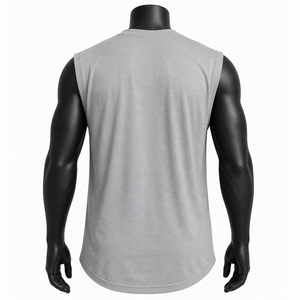 Nouveau débardeur pour homme à col en V, respirant, pour le fitness, à porter en été, personnalisable, séchage rapide - Product Image 3