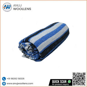 Manta de Primera Calidad Color Azul Cielo, Suave, Ligera y Cálida para el Hogar, Hotel y Viajes - Product Image 6
