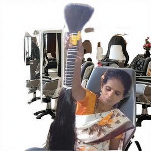 PRIX DE VENTE EN GROS D'USINE PRIX BAS CHEVEUX INDIENS 100% REMY NON TRAITÉS CHEVEUX HUMAINS BRUTS EN VENTE EN GROS - Product Image 1