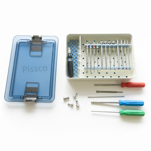 Ensemble d'instruments chirurgicaux orthopédiques PISSCO, ensemble d'instruments orthopédiques pour traumatismes, kit d'instruments de chirurgie osseuse, acier inoxydable allemand - Product Image 1
