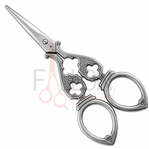 Antique Bronze Embroidery <b>Scissors</b> Vintage <b>Sewing</b> <b>Scissors</b> Stainless Steel Eyebrow Trimming <b>Scissors</b> Nail Cutting OEM ODM - Product Image 3