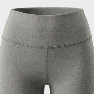 Legging de sport pour femme, taille haute, extensible dans quatre directions, en spandex et nylon, de haute qualité, couleur personnalisable. - Product Image 4