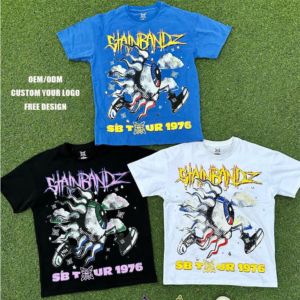 Camiseta de Gran Tamaño con Hombros Caídos de Marca Privada |   Fabricante de Ropa Urbana |   Producción en Masa OEM - Product Image 5