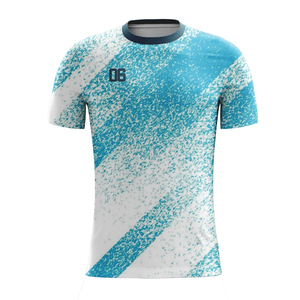 Camisetas de Fútbol al por Mayor para Hombre, 100% Poliéster, Transpirables, de Secado Rápido, con Impresión Personalizada - Product Image 1