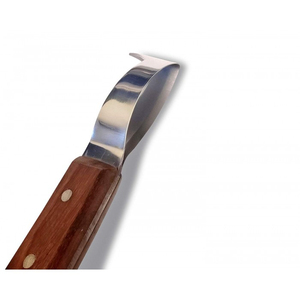 Cuchillo para Pezuñas con Mango Ergonómico, Herramienta Profesional para el Cuidado de Pezuñas Equinas, Hoja Afilada de Acero Inoxidable Duradero, Fabricante - Product Image 5