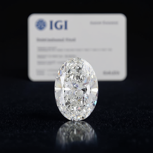 Diamant ovale VS1 certifié IGI, de taille 7, cultivé en laboratoire, non monté - Product Image 3