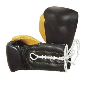 ถุงมือชกมวยแบบผูกเชือก หนังแท้ สำหรับฝึกซ้อม มวยไทย คิกบ็อกซิ่ง MMA และซ้อมกับกระสอบทราย - Product Image 2
