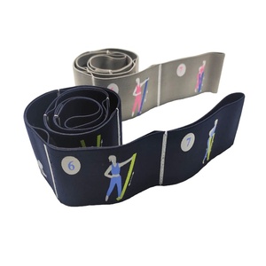 2025 Wholesale Customize Sublimation Printed Long Loop Hip <b>Resistance</b> <b>Band</b> Workout Booty for Legs - Product Image 1