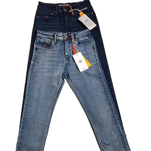 Pantalon en jean streetwear pour homme de haute qualité personnalisé avec pantalon en jean uni personnalisé pour hommes adultes - Product Image 1
