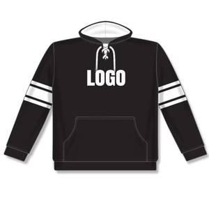 Sweat-shirt à capuche moderne de hockey sur glace, unisexe, en molleton doux, avec motif d'équipe imprimé, anti-bactérien – Meilleur prix - Product Image 2