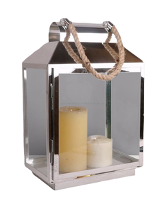 Vela de madera con parte superior de Metal, farol decorativo para cena al aire libre, Rayo en centros turísticos de playa - Product Image 4