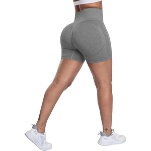 กางเกงบูตสั้นไร้รอยต่อรัดรูปเอวสูงสำหรับเล่นโยคะฟิตเนสยิม - Product Image 4