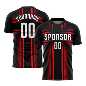 Uniforme de Fútbol Unisex de Manga Corta con Estampado Digital, Transpirable, de Secado Rápido, Ecológico, de Poliéster Reciclado, Personalizado para Verano - Product Image 4