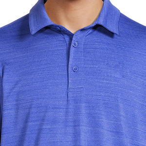 Camiseta Polo para Hombre de Talla Grande, Personalizada al por Mayor, con Tecnología de Absorción de Humedad, Poliéster y Spandex, Impresión por Sublimación para Deportes y Golf - Product Image 6