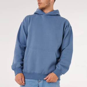 Sudadera con Capucha Unisex al por Mayor, Personalizable con Logotipo, 400GSM, Tejido Grueso, 100% Algodón, Forro Transpirable, Corte Regular, Hombros Caídos - Product Image 4