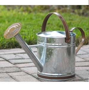 Excellent Quality Shiny And Smooth Hand Paint Printed Home <b>Garden</b> Water Can Unique Design Decorative Metal Water Can - Product Image 6