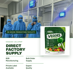 Suplementos Vegetales en Forma de Piruleta Sin Azúcar de Marca Privada |   OEM/ODM - Product Image 6