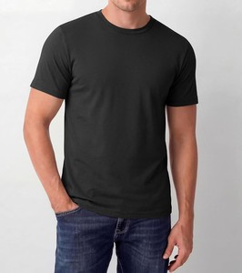 Camiseta de Algodón Premium para Hombre, Manga Corta, Cuello Redondo, Estilo Casual, Holgada, Suave, Transpirable, Corte Regular, Top de Moda - Product Image 2
