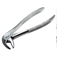 Forceps Ekstraksi Gigi Manual dari Baja Tahan Karat Jerman Premium Bersertifikat CE Kelas I Perlengkapan Gigi Ergonomis