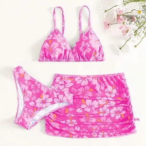 Conjuntos de Bikini de Verano de Secado Rápido y Transpirables, Trajes de Baño en Varios Colores, Diseño de Logotipo Personalizado, Ropa de Playa y Fitness - Product Image 1