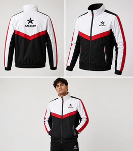 Premium Polyester <b>Track</b> <b>Jacket</b> <b>Men</b>’s Sports Teamwear Windbreaker with Custom Logo Latest Trending Design <b>Jacket</b> Size Available - Product Image 3