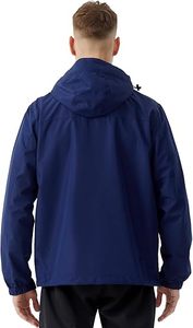 เสื้อแจ็คเก็ตกันลมฤดูหนาวผ้าไนลอน 100% แบบสั่งทำพิเศษ คุณภาพสูง กันน้ำ กันลม มีฮู้ด สำหรับเดินป่า โลโก้ด้านหน้า รับผลิตแบบ OEM - Product Image 5