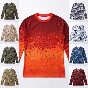 Customize Your Own Logo Sublimated Full Sleeve Rash Guard MMA Rash Guard BJJ Rash Guard <b>Compression</b> <b>Shirt</b> MMA Rashguard for Men - Product Image 5