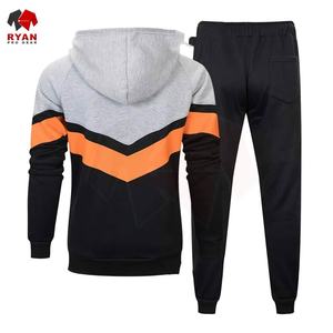 Chándal personalizado para hombre Ryan Pro Gear, transpirable, de color sólido, tallas grandes, con impresión o bordado de logotipo personalizado, venta al por mayor. - Product Image 2