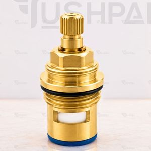 Conector de Cerámica y Latón Natural de 15 mm para Sistemas de Plomería, Cartucho de Control de Agua Duradero, Construcción Robusta y Confiable - Product Image 4