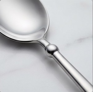 Ensemble de couverts minimalistes en acier inoxydable, finition miroir haute brillance, résistant à la rouille, pour mariage et dîner - Product Image 2