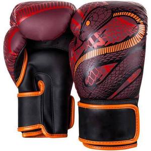 Gants de boxe personnalisés RC Fitness Wear, extérieur en cuir durable, zone du pouce renforcée antidérapante, fermeture réglable au poignet pour - Product Image 1