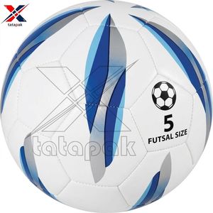 High Quality Custom Logo Durable Eco-Friendly Outdoor Soccer Ball PU PVC Material Official Size Unisex Adults Training - Product Image 3