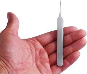 Pinzas para Puntos Negros y Pestañas, Pinzas para Eliminar Puntos Negros para Manualidades Finas, Pinzas de Belleza para Eliminar Puntos Negros y Puntos Blancos - Product Image 4