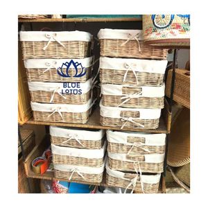 Cesta de Mimbre Jacinto 2026, la Más Vendida, para Organizar y Servir, Material Ecológico Seguro, Diseño Duradero - Product Image 1