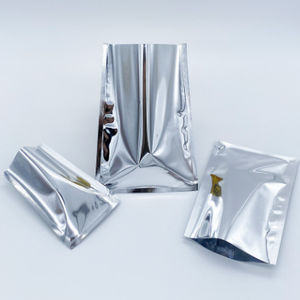 Antistatic Metalized CPE Zipper Plastic Bags with Hand Length Handle for Smart Electronics Packaging - Product Image 5