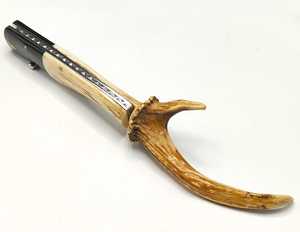 Couteau utilitaire à pointe affûtée SHARP POINT TRADES, lame en acier, manche en bois, épaisseur de 0,5 mm, longueur totale de 6,7 pouces, garantie de 3 ans - Product Image 3