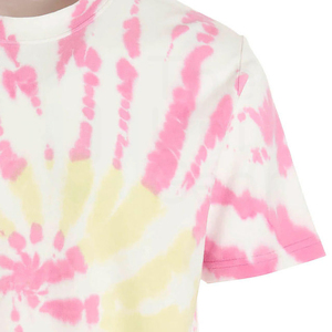 เสื้อยืดคอกลมแขนสั้นผู้ชายลายมัดย้อม ทรงลำลอง ผ้าถัก ลายพิมพ์ - Product Image 4