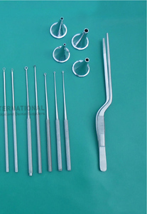 Juego de Instrumentos Quirúrgicos ORL Premium de 16 Piezas: Cureta Buck, Pinzas Alligator, Lazo para Oído, Cánula para Oído, Instrumentos Quirúrgicos Nasales ORL para Hospital, CE - Product Image 5