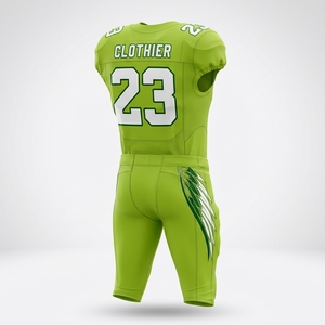 Uniforme de Fútbol Americano Personalizado, Ropa Deportiva de Equipo con Jersey y Pantalones de Poliéster Transpirable para Entrenamiento Diario y Campeonato - Product Image 5