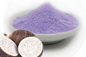 Poudre de taro déshydratée pure et naturelle, agent aromatisant pour l'industrie alimentaire - Product Image 6
